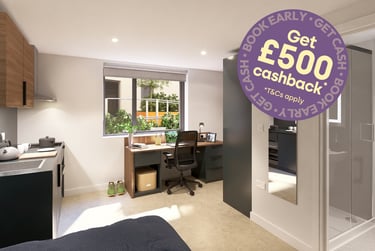 Premium Studio at Croft Court, 16 Stokes Croft, St Paul's, Bristol, BS13PR - Image 1